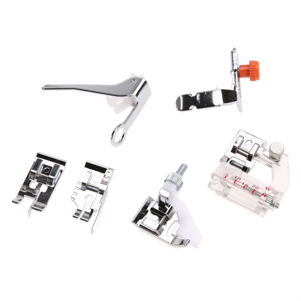 Domestic Sewing Machine Presser Foot Feet Hemming Set For Brother ...