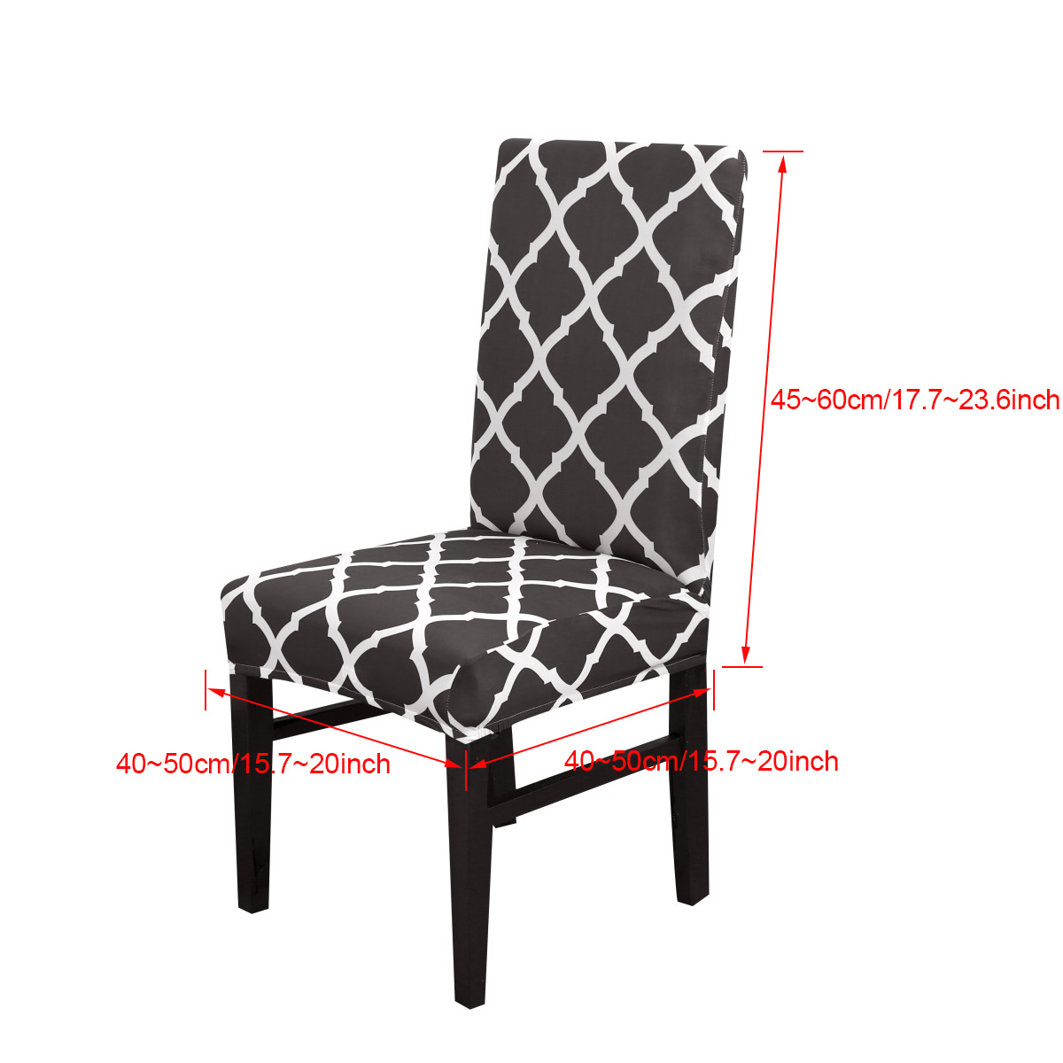 4/8PCS Stretch Dining Chair Covers High Back Chair Protective Stretch