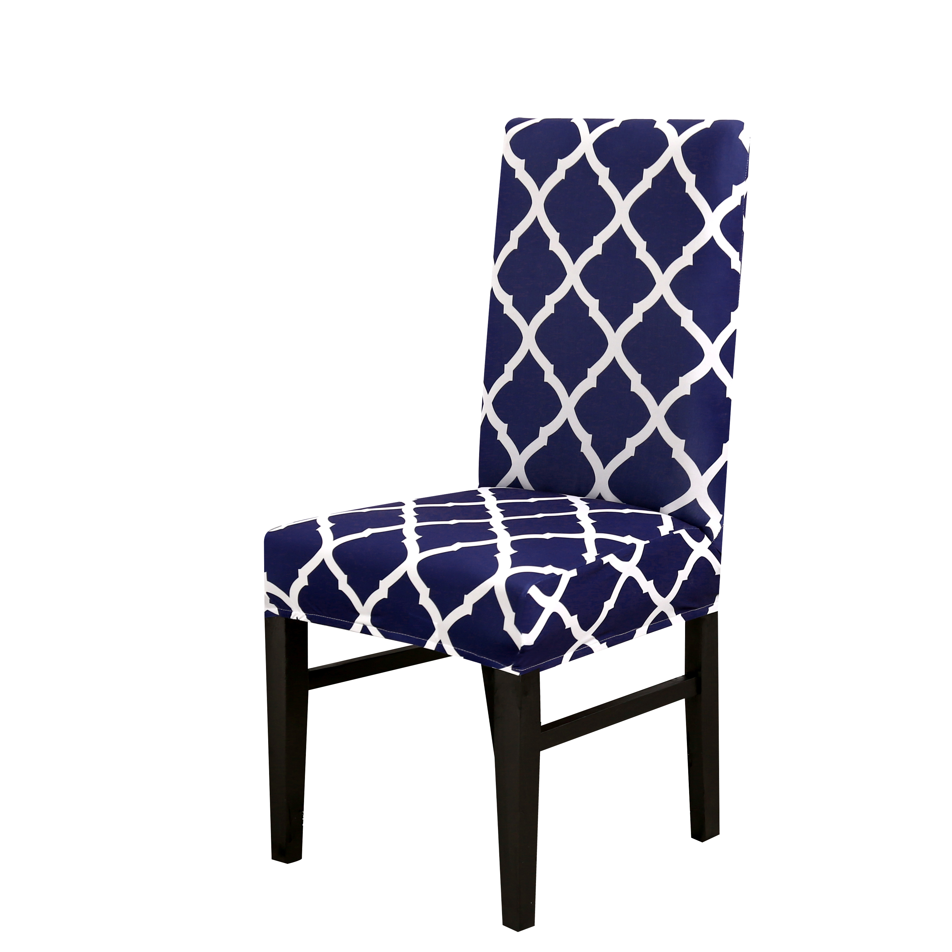 4/8PCS Stretch Dining Chair Covers High Back Chair Protective Stretch