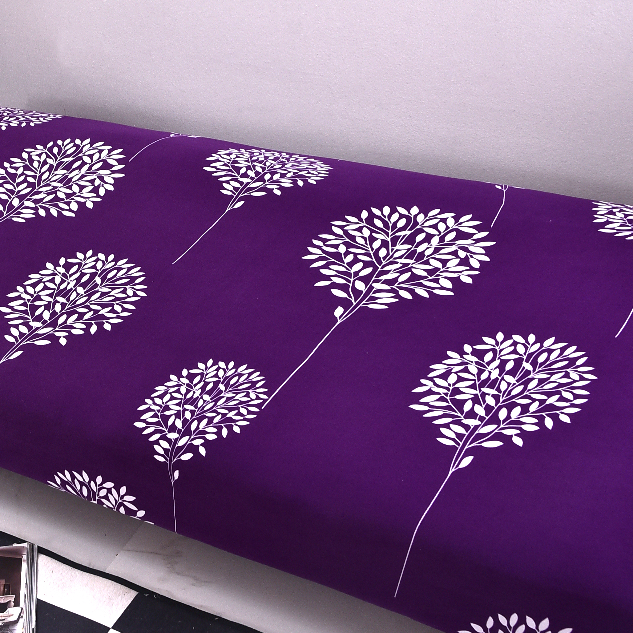 Stretch Armless Sofa Bed Cover Full Folding Couch Futon Pattern Slipcover Decor - Picture 35 of 149