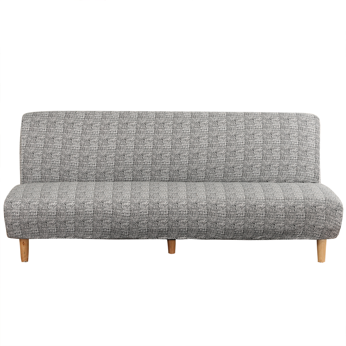 Stretch Armless Sofa Bed Cover Full Folding Couch Futon Pattern Slipcover Decor - Picture 109 of 149