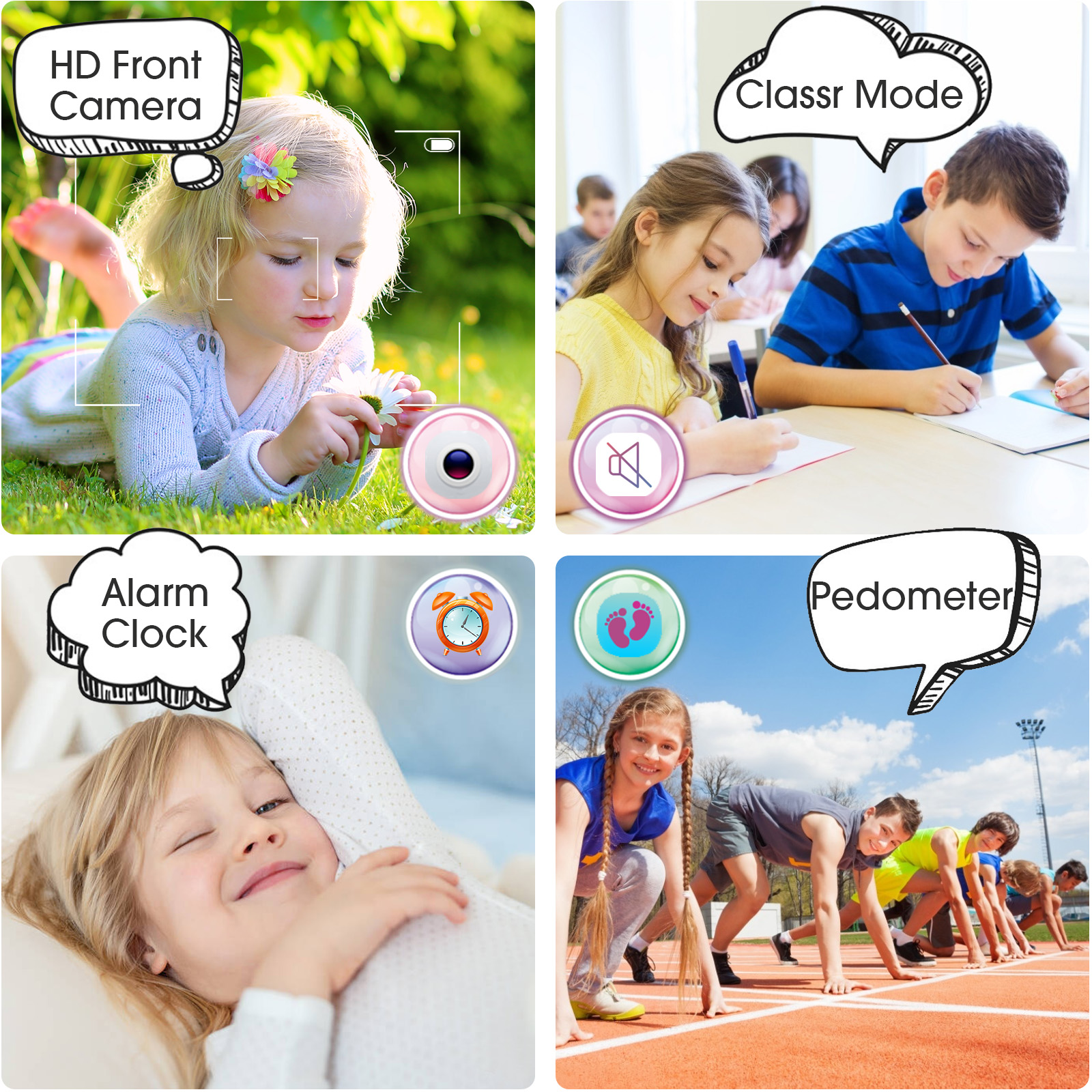 4G Kinder Smartwatch Videoanruf GPS WIFI Tracker Smartphone Uhr Kinder Weihnachtsgeschenk - Bild 11 von 42