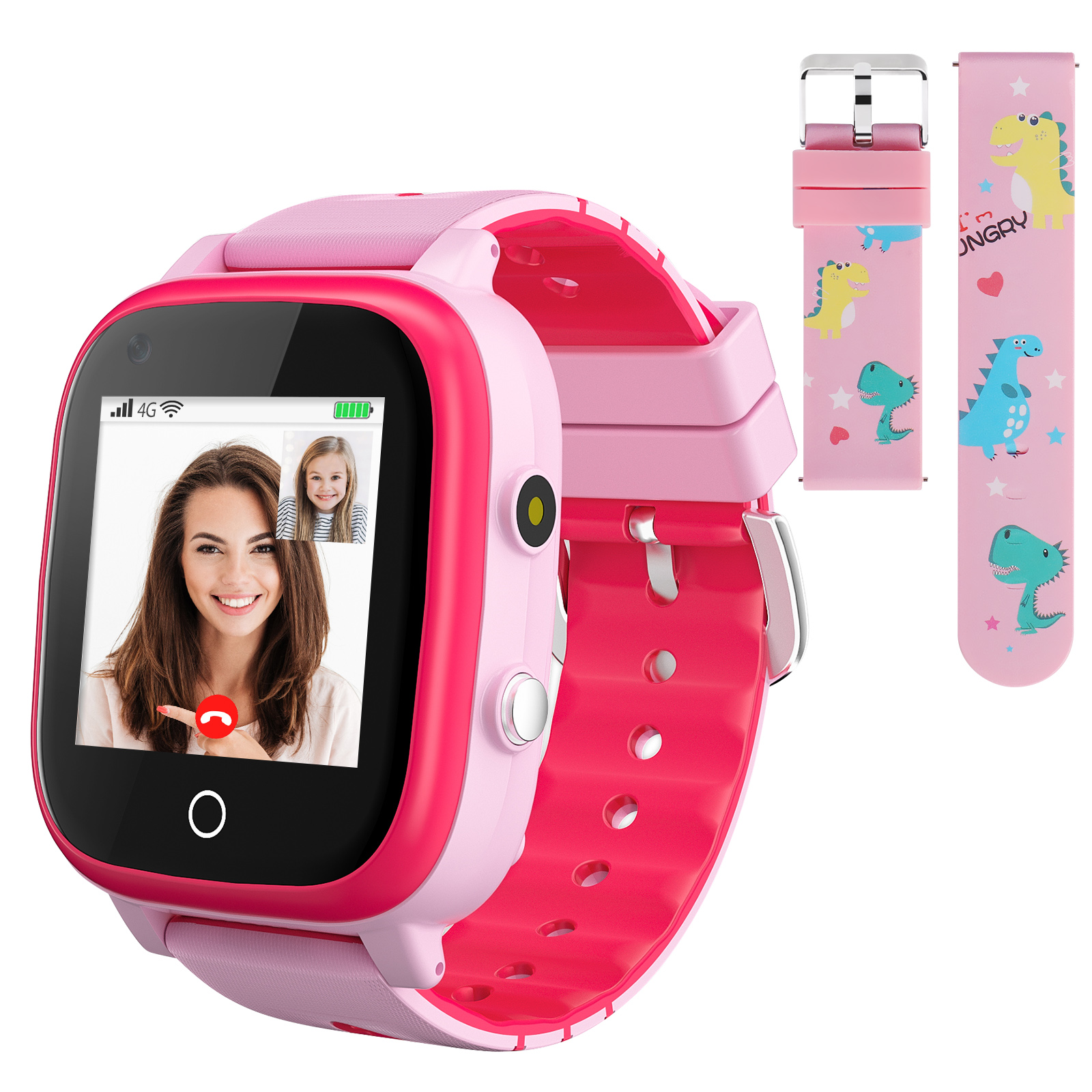 4G Kids Smart Watch GPS Tracker WIFI SOS Camera Video Call Waterproof Smartwatch - Picture 24 of 57