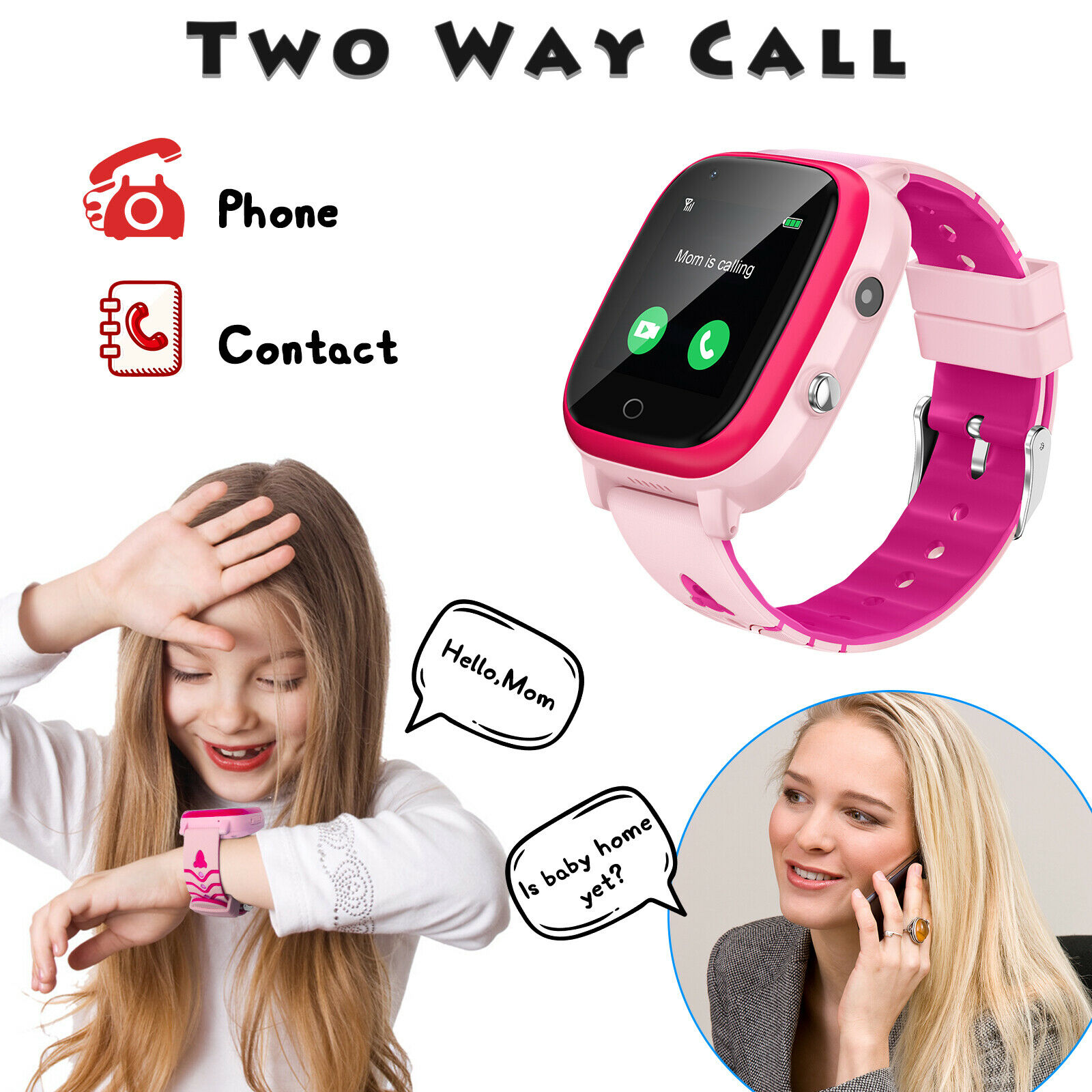 4G Kids Smart Watch GPS Tracker WIFI SOS Camera Video Call Waterproof Smartwatch - Picture 27 of 57