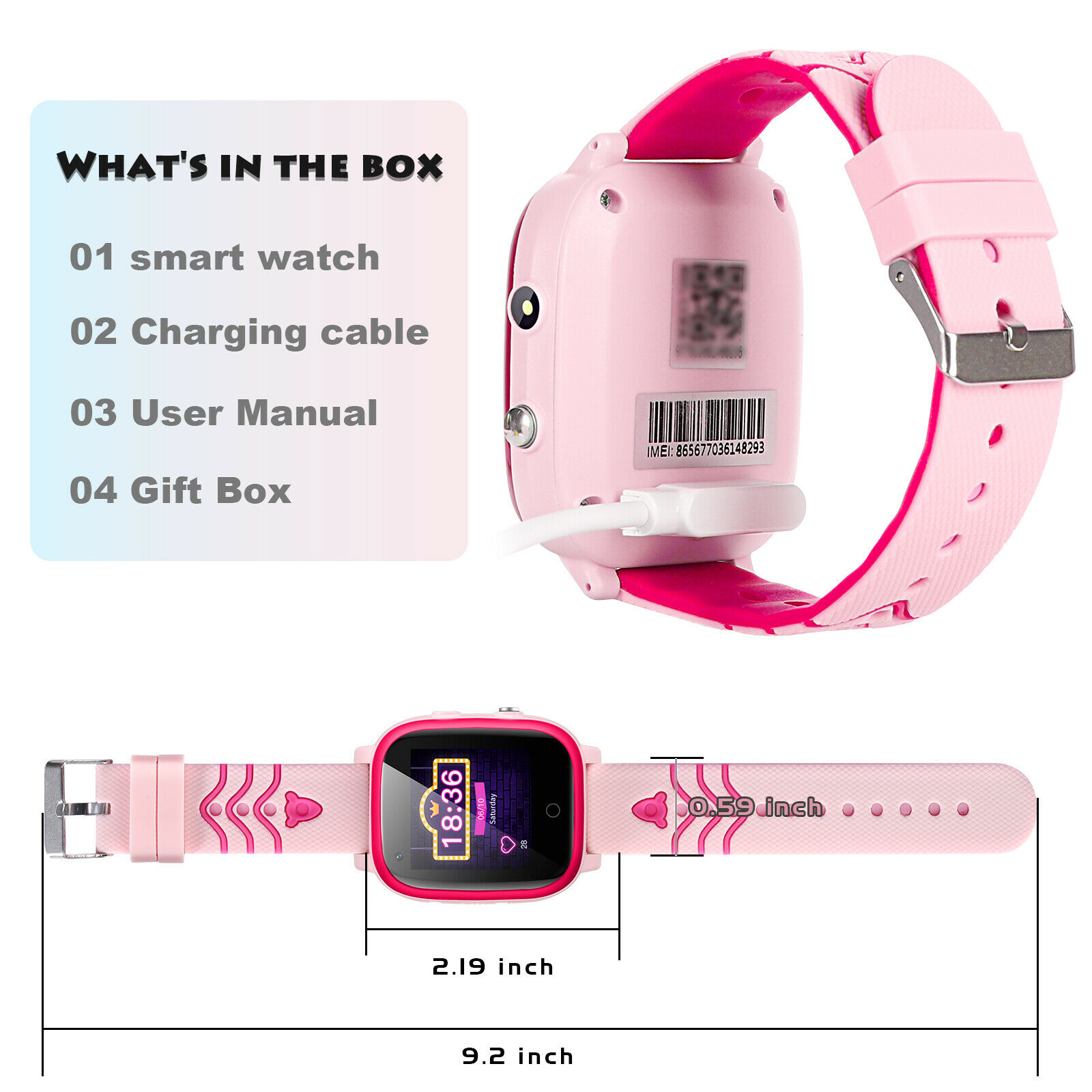 4G Kids Smart Watch GPS Tracker WIFI SOS Camera Video Call Waterproof Smartwatch - Picture 32 of 57