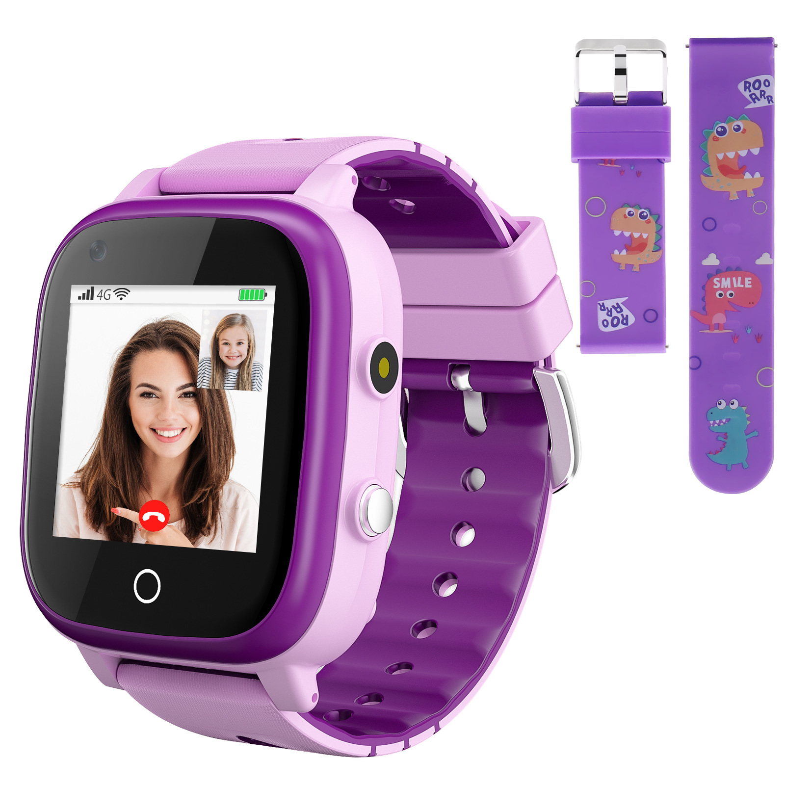 4G Kids Smart Watch GPS Tracker WIFI SOS Camera Video Call Waterproof Smartwatch - Picture 36 of 57