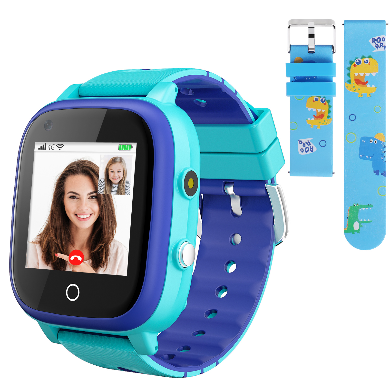 4G Kids Smart Watch GPS Tracker WIFI SOS Camera Video Call Waterproof Smartwatch - Picture 47 of 57