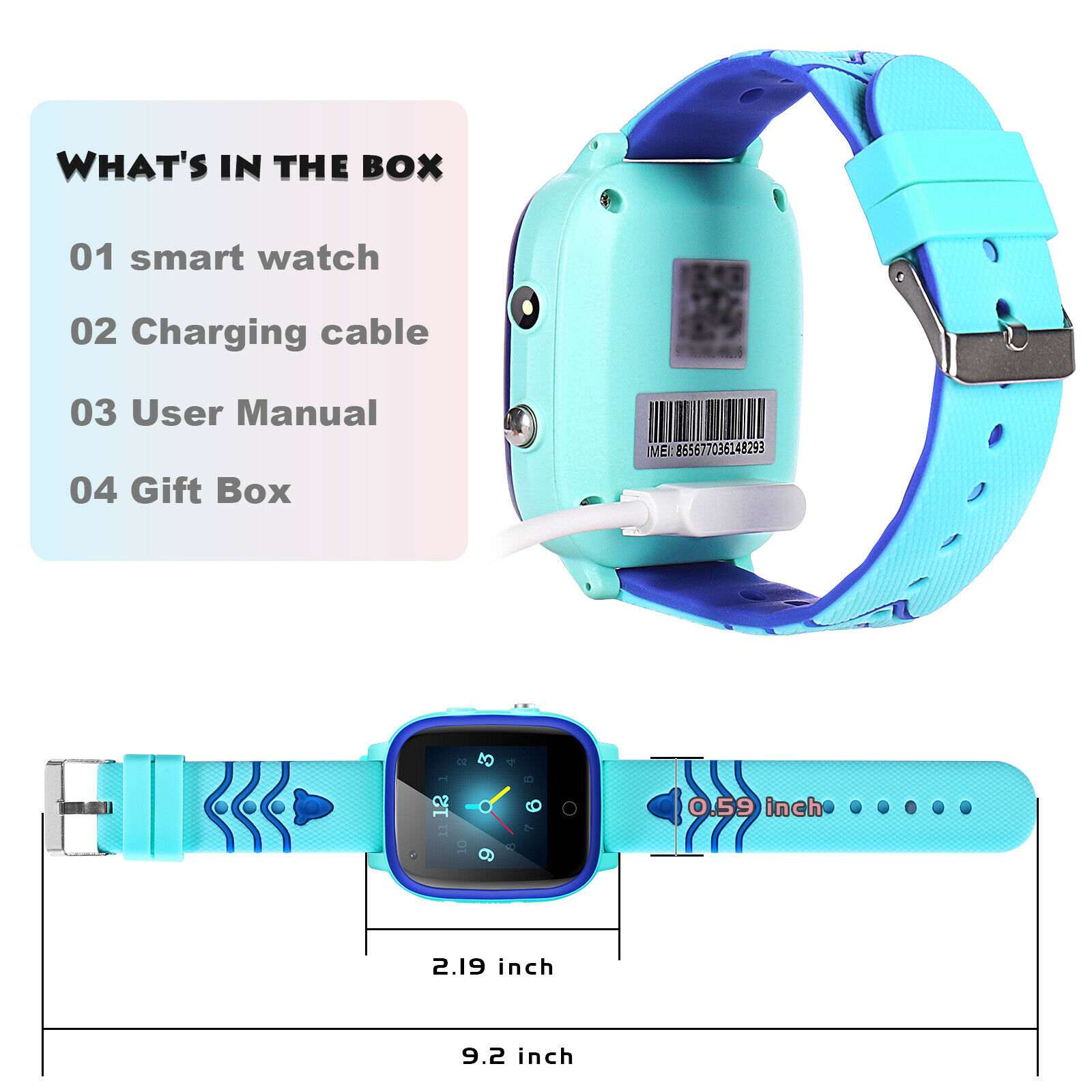 4G Kids Smart Watch GPS Tracker WIFI SOS Camera Video Call Waterproof Smartwatch - Picture 56 of 57