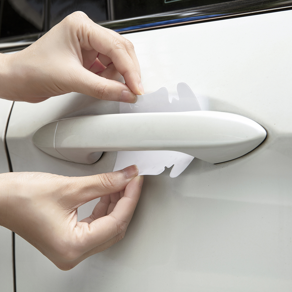 Exterior Car Truck Parts 4pc Car Door Handle Films Sticker