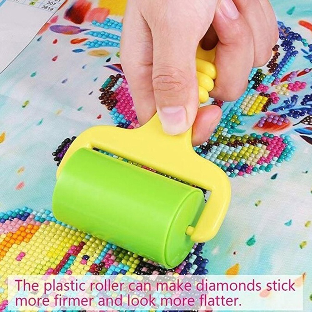 Plastic Roller Rolling Tool Diamond Painting Cross Stitch Art Painting Tool  USA