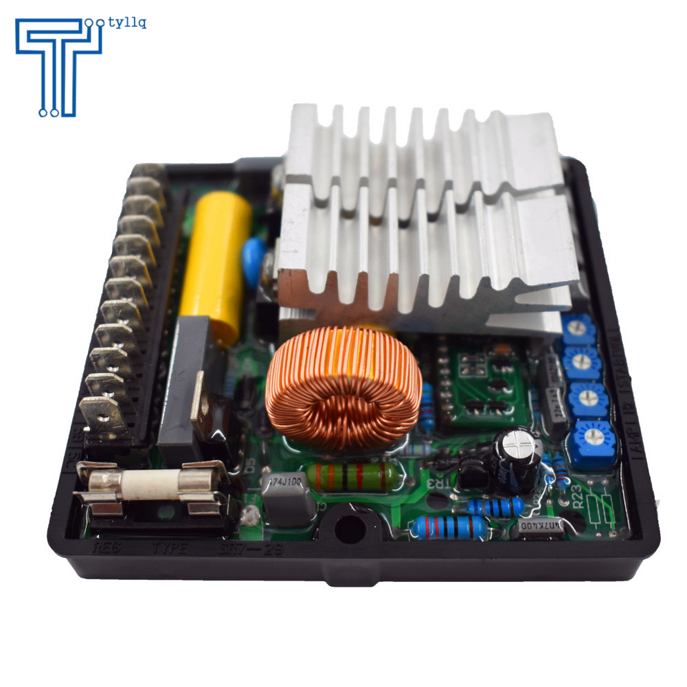 New Avr Sr7 Automatic Voltage Regulator Replacement For Meccalte Mopar  Alternator Wiring Diagram Sr7 Voltage Regulator Wiring Diagram