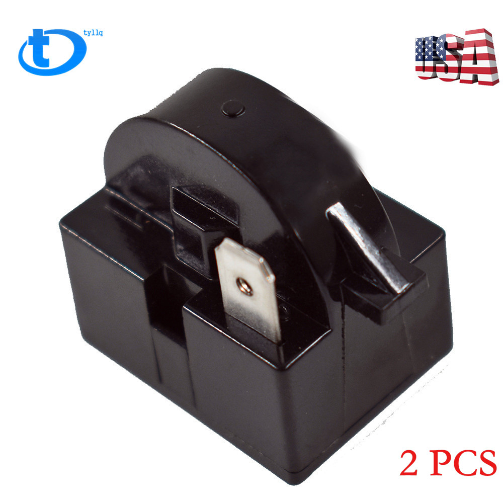 2pcs QP24R7 Start Relay Refrigerator PTC for 4.7 Ohm Vissani Danby