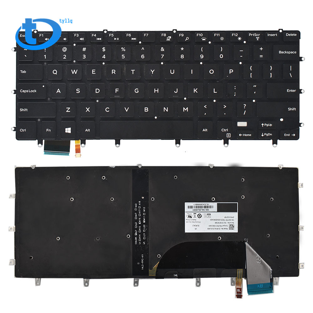 XPS 15 (9550) (9560) US Backlit Keyboard GDT9F For Dell US | eBay