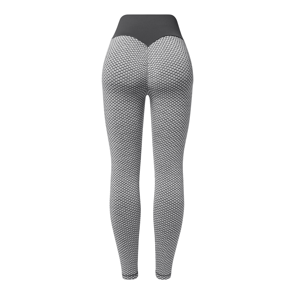 Women's High Waist Yoga Pants Push Up Sports Fitness Pants Elastic Leggings  EIT