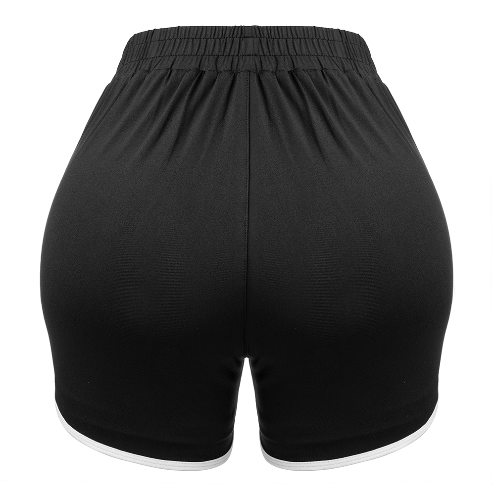 Ladies Yoga Shorts High Waist Soft Shorts Gym Sports Pants Summer Beach Shorts - Picture 27 of 32