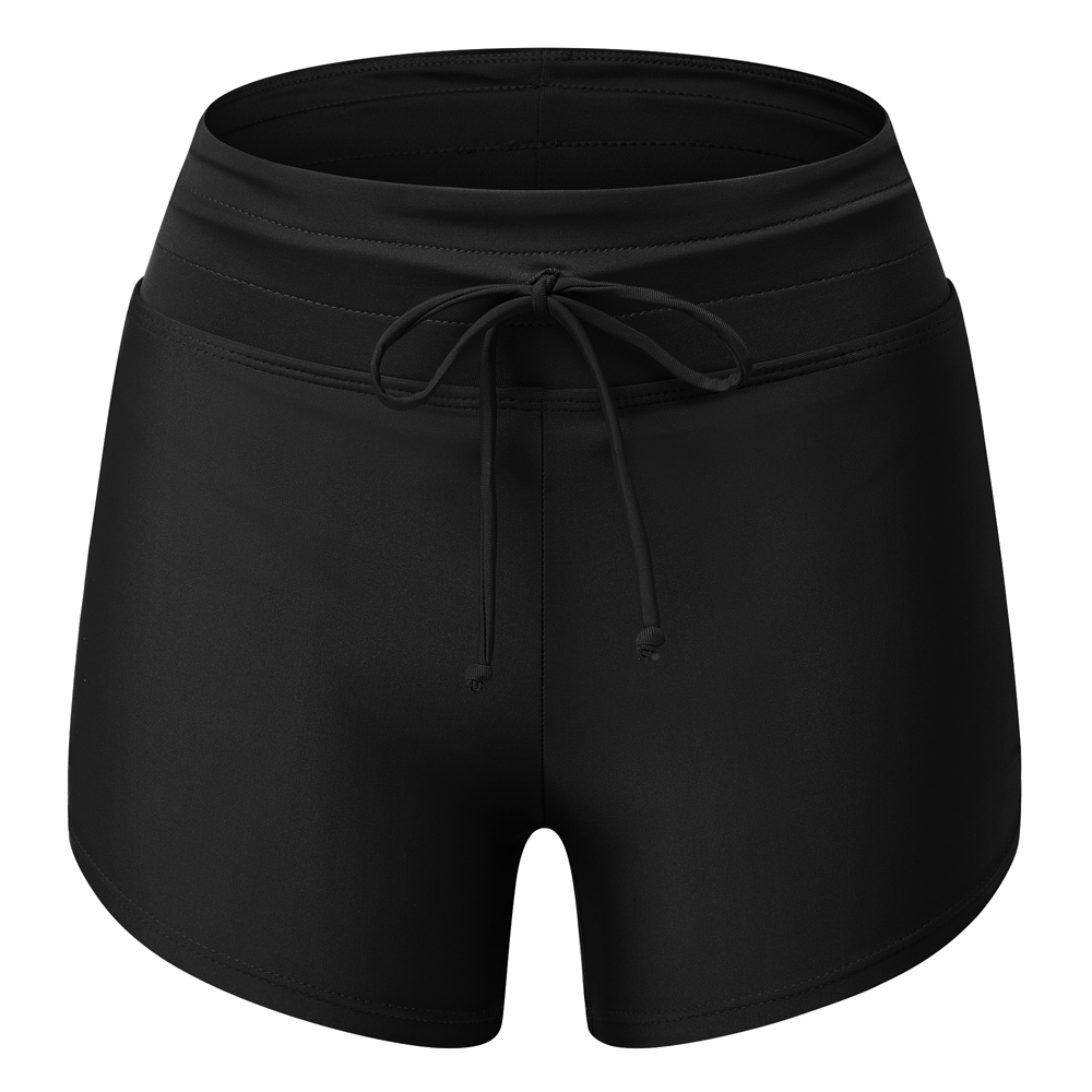 Ladies Bikini Bottom Front Drawstring Stretch Swim Shorts Summer Beach Swimwear - Picture 14 of 20