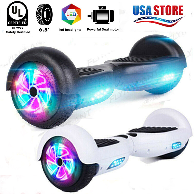 Bluetooth Hoverboard Electric Self Balancing Scooter not Bag Black+Gray UL2272
