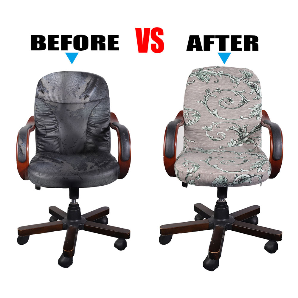 Office chair back discount cover