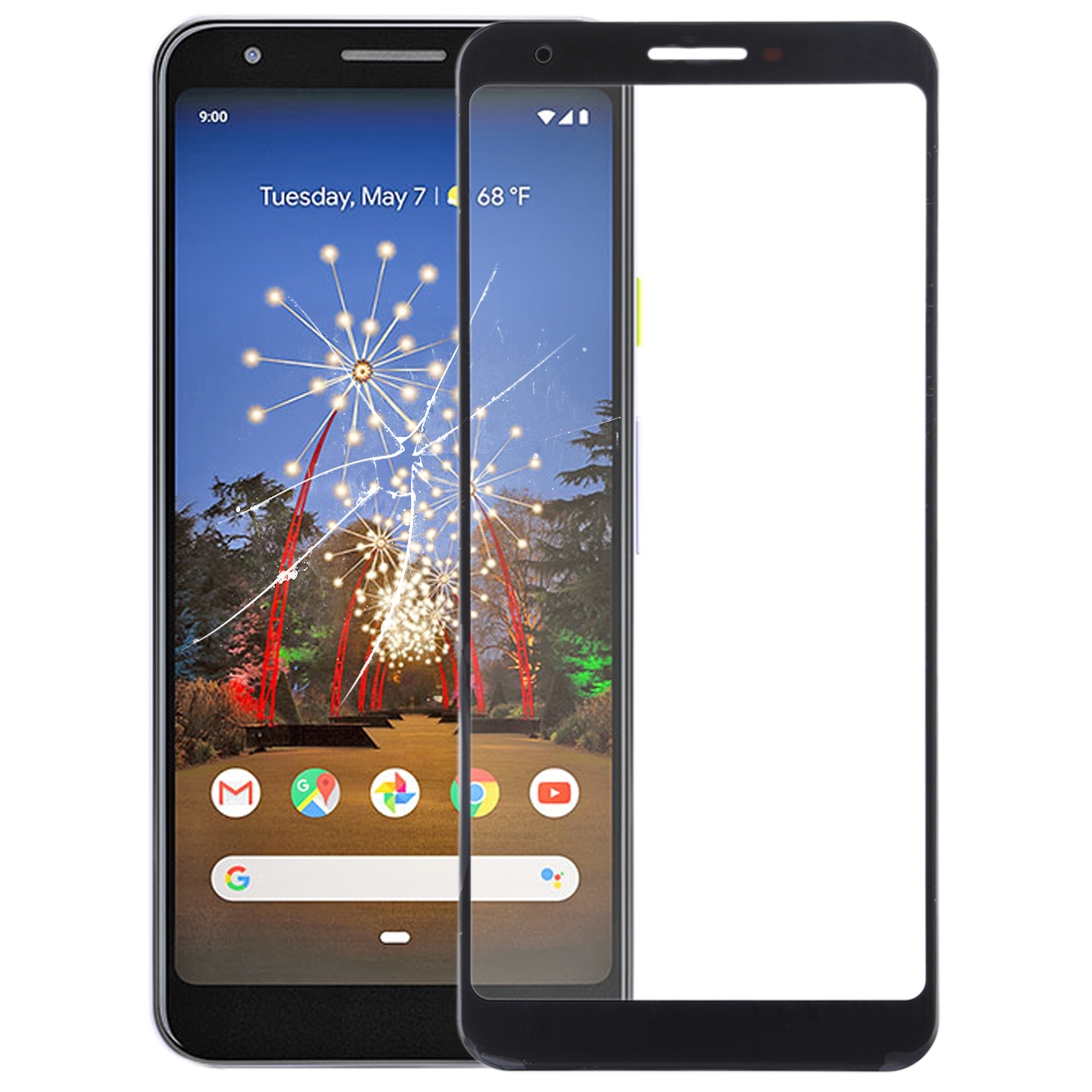 Front Screen Outer Glass Lens for Google Pixel 3a XL | eBay