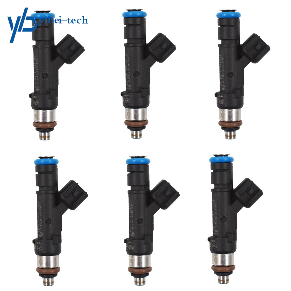 6x Fuel Injector For Bosch Jeep Dodge Wrangler Chrysler 3.3L 3.8L 0280158119