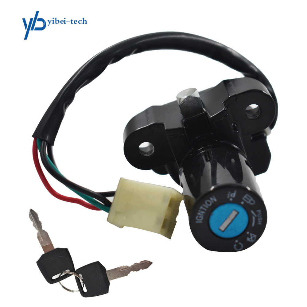 Ignition Switch w/Keys For Suzuki GSF RF 400 GSX 600 750 900 1100 GSXR