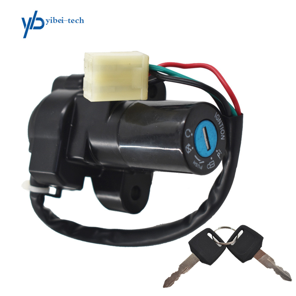 Ignition Switch w/Keys For Suzuki GSF RF 400 GSX 600 750 900 1100 GSXR