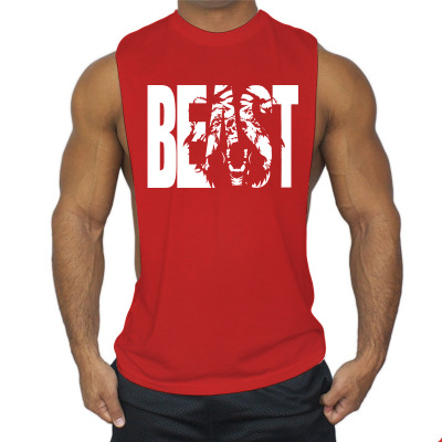 The New Men's Vest Comfortable Breathable Sleeveless Vest Bottoming Shirt Cotton - Picture 23 of 26