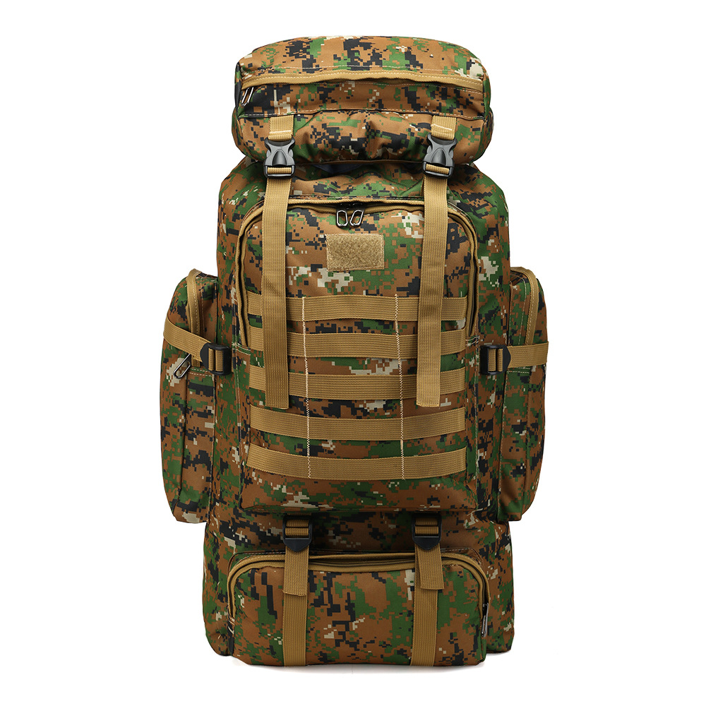 80L Men Women Backpacks Camouflage Outdoor Bags Fanny Pack Waterproof bag - Picture 14 of 17
