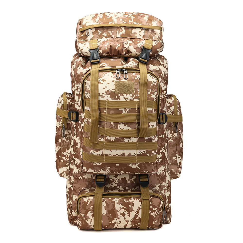 80L Men Women Backpacks Camouflage Outdoor Bags Fanny Pack Waterproof bag - Picture 16 of 17