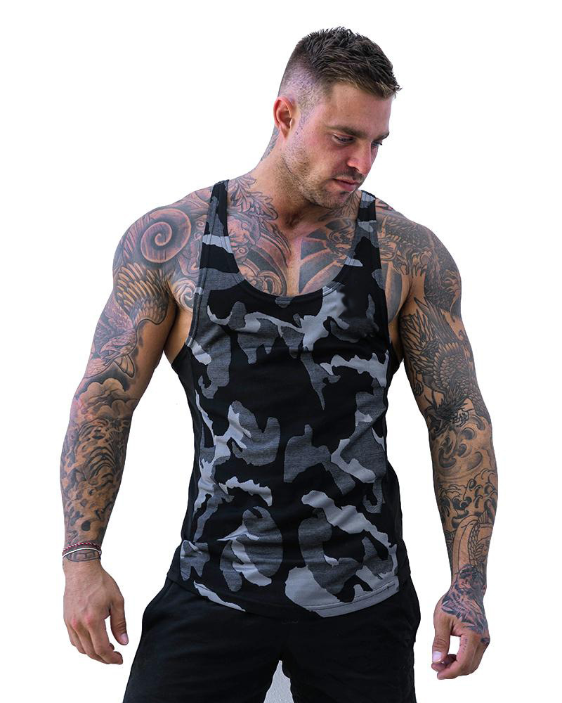 Explosion Hombres Ropa Transpirable Para Hombre Ocio Sin Mangas Camisa Deportes al Aire Libre - Imagen 7 de 10