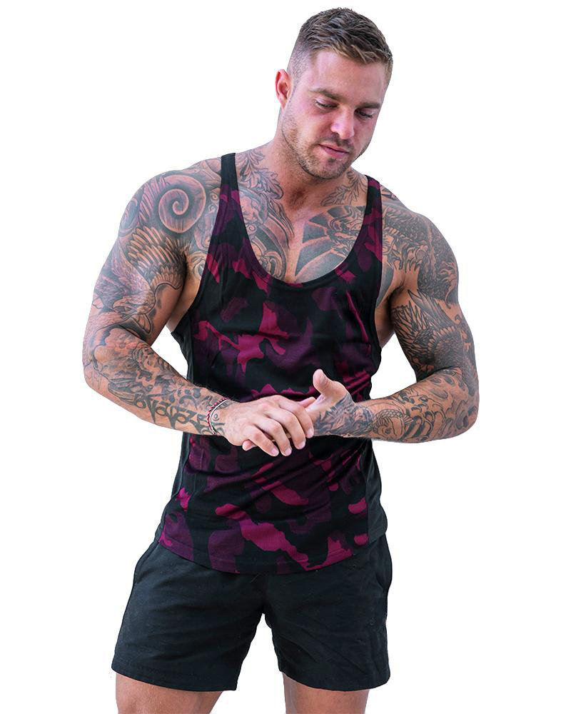 Explosion Hombres Ropa Transpirable Para Hombre Ocio Sin Mangas Camisa Deportes al Aire Libre - Imagen 8 de 10