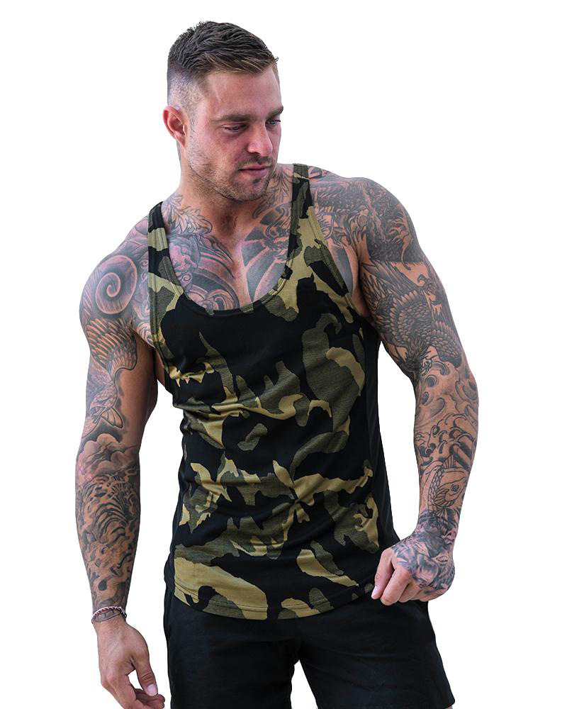 Explosion Hombres Ropa Transpirable Para Hombre Ocio Sin Mangas Camisa Deportes al Aire Libre - Imagen 9 de 10