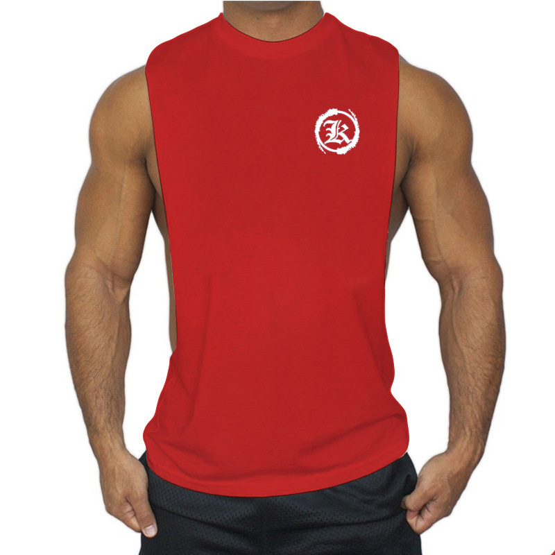 Sport Training Muscle Running Vest Sleeveless Shirt  Bodybuilding Vest