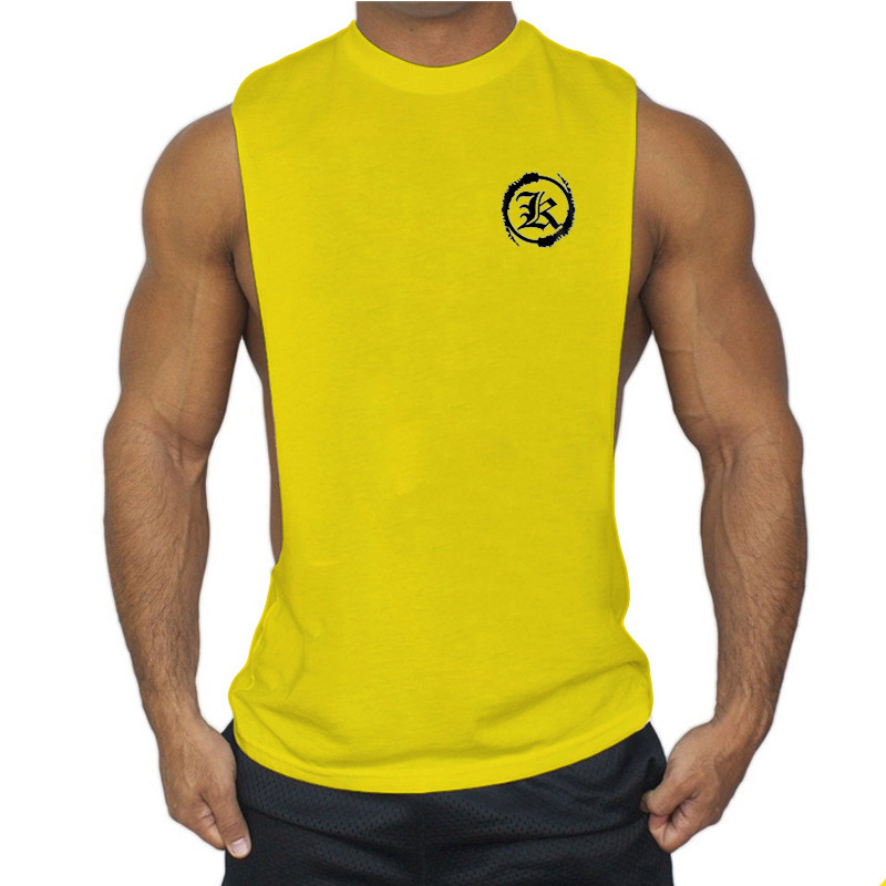 Sport Training Muscle Running Vest Sleeveless Shirt  Bodybuilding Vest