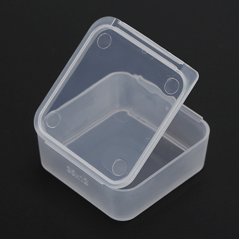 Mini Plastic Storage Boxes Clear Jewelry Beads Case Screw Coins