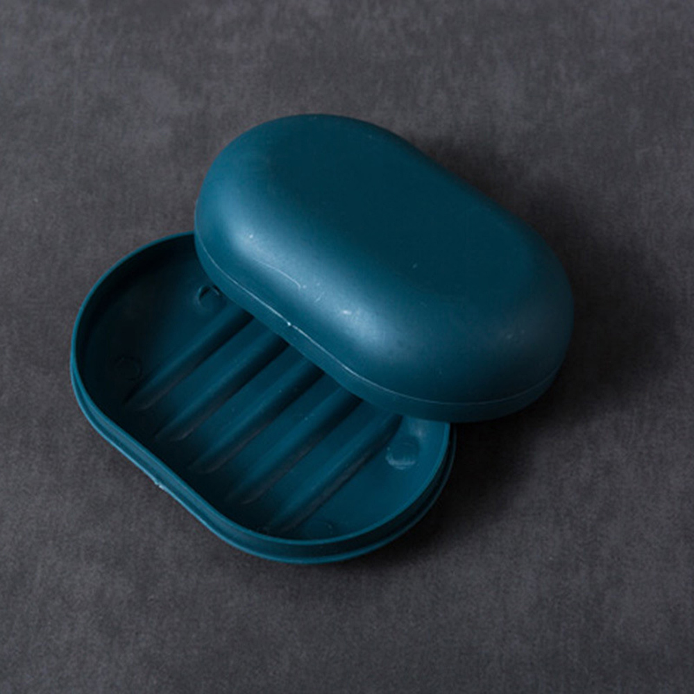 Portable Travel Soap Box Plastic Sealed Leak-proof Storage Case Holder Container 