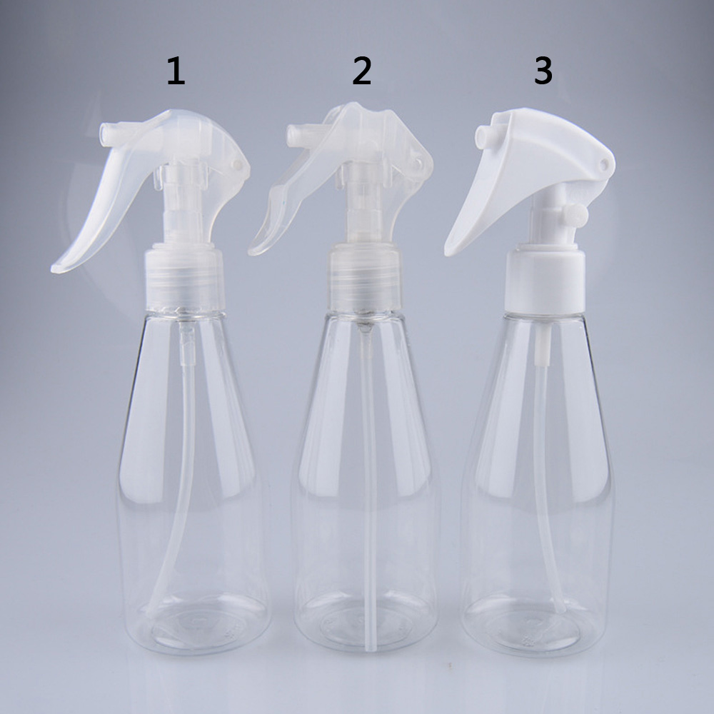 200ml Conical Spray Bottle Empty Plastic Trigger Press Pump Liquid Dispenser