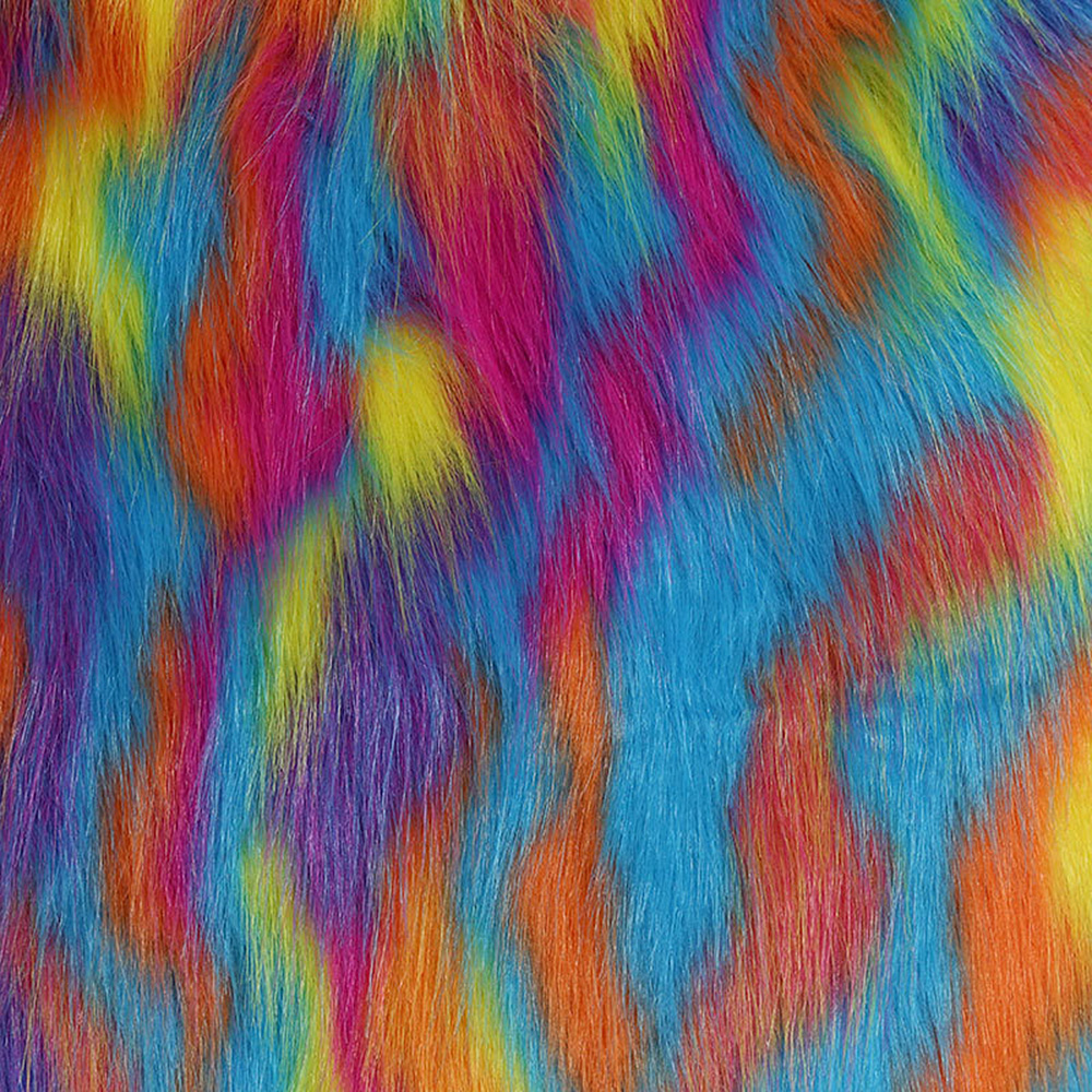 Tela de felpa de piel sintética Jacquard tela mosaico acolchado bolsa de juguete de costura hágalo usted mismo artesanía - Imagen 15 de 17