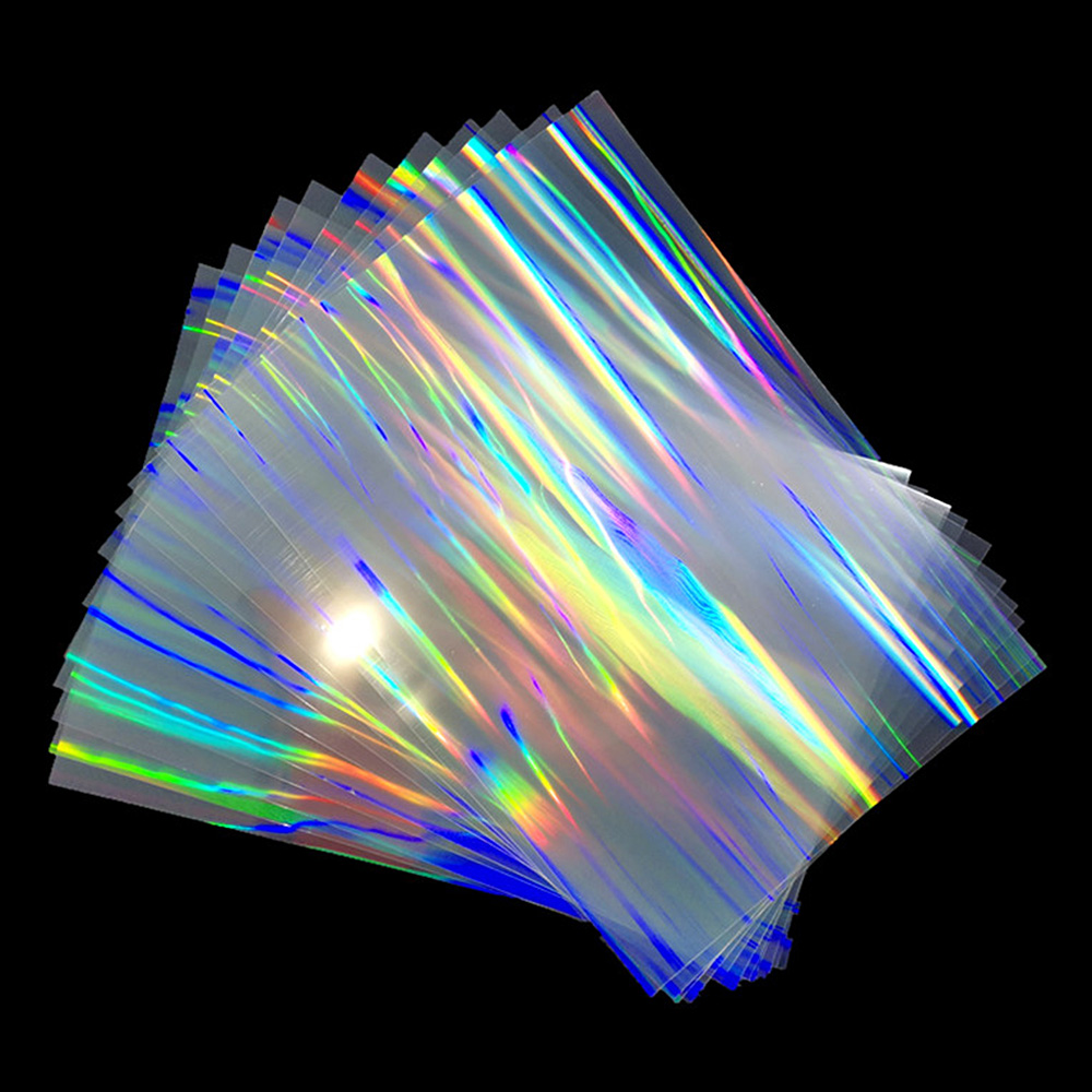 2 piezas pegatinas de haz de luz de inyección de tinta A4 papel holográfico hágalo usted mismo fotografía arte artesanal - Imagen 13 de 14