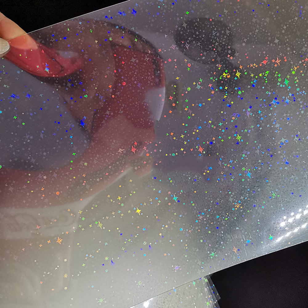 2 piezas pegatinas de haz de luz de inyección de tinta A4 papel holográfico hágalo usted mismo fotografía arte artesanal - Imagen 14 de 14