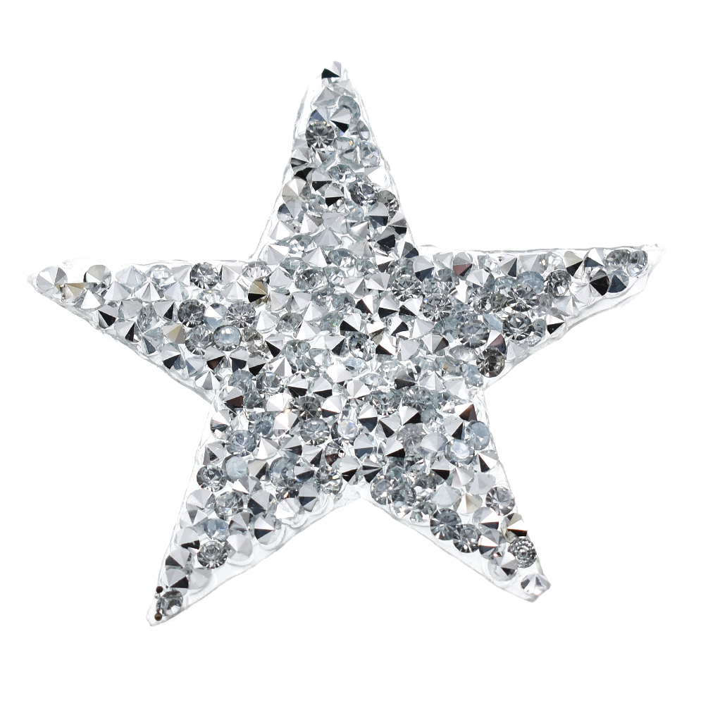 10 estrellas bordado lentejuelas parche costura ropa vaquera bolsa apliques decoración hágalo usted mismo - Imagen 16 de 25