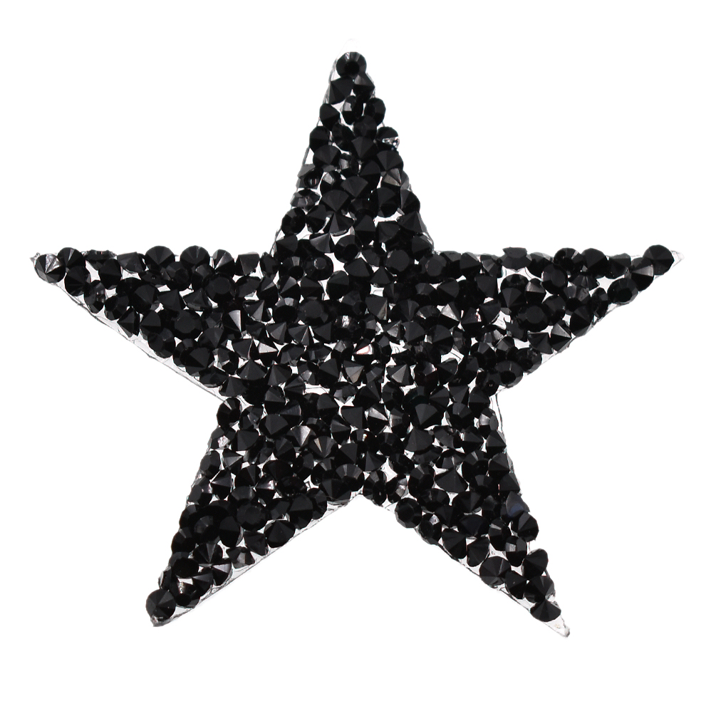 10 estrellas bordado lentejuelas parche costura ropa vaquera bolsa apliques decoración hágalo usted mismo - Imagen 18 de 25