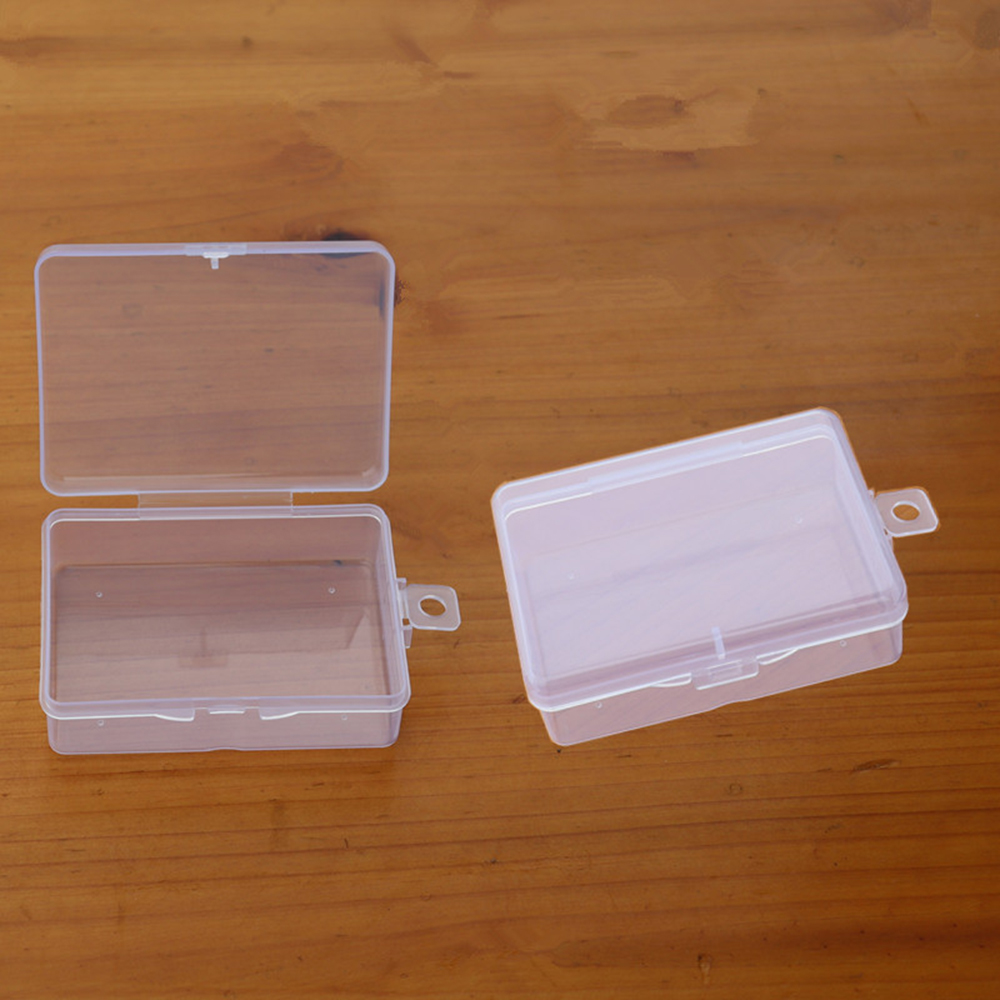 Mini Plastic Storage Boxes Clear Jewelry Beads Case Screw Coins