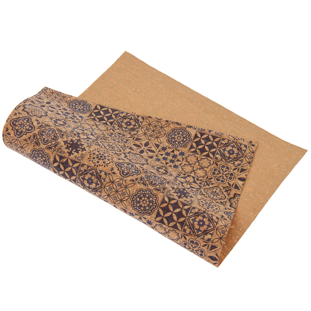 21 * 29cm Flor impresa suave tela de corcho para zapatos de bolsa de lazo DIY material artesanal - Imagen 18 de 21