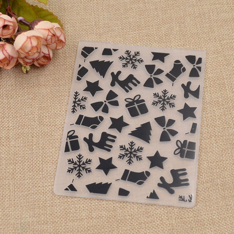 Carpeta de plástico en relieve de flores plantillas hágalo usted mismo álbum de recortes tarjeta artesanal troquelado - Imagen 15 de 43