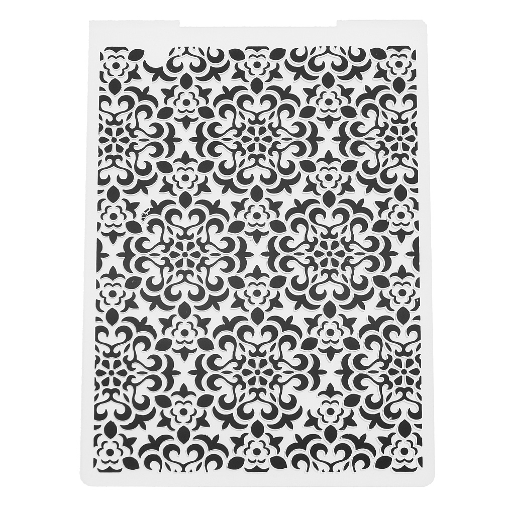 Carpeta de plástico en relieve de flores plantillas hágalo usted mismo álbum de recortes tarjeta artesanal troquelado - Imagen 26 de 43