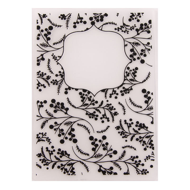 Carpeta de plástico en relieve de flores plantillas hágalo usted mismo álbum de recortes tarjeta artesanal troquelado - Imagen 32 de 43