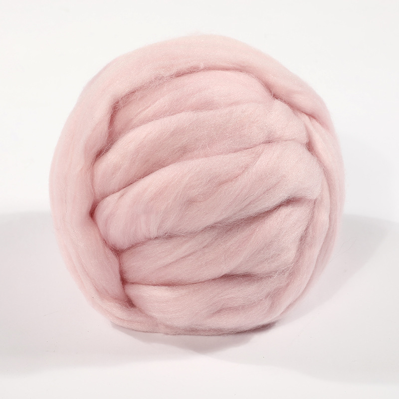 50g Fluffy Soft Dyed Wool Fiber Roving DIY Needle Felting Spinning Handcraft Toy - Picture 14 of 26