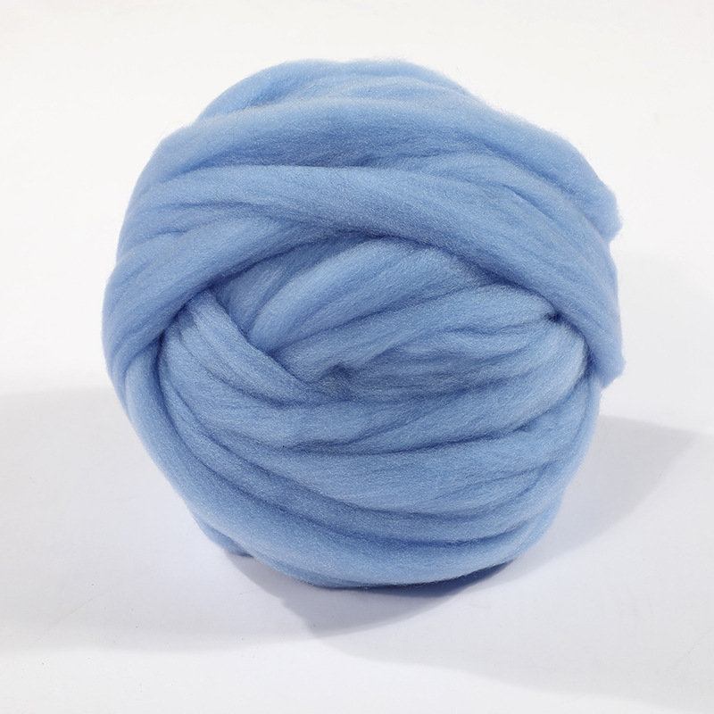 50g Fluffy Soft Dyed Wool Fiber Roving DIY Needle Felting Spinning Handcraft Toy - Picture 16 of 26