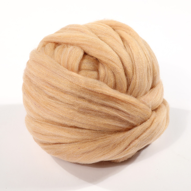 50g Fluffy Soft Dyed Wool Fiber Roving DIY Needle Felting Spinning Handcraft Toy - Picture 18 of 26